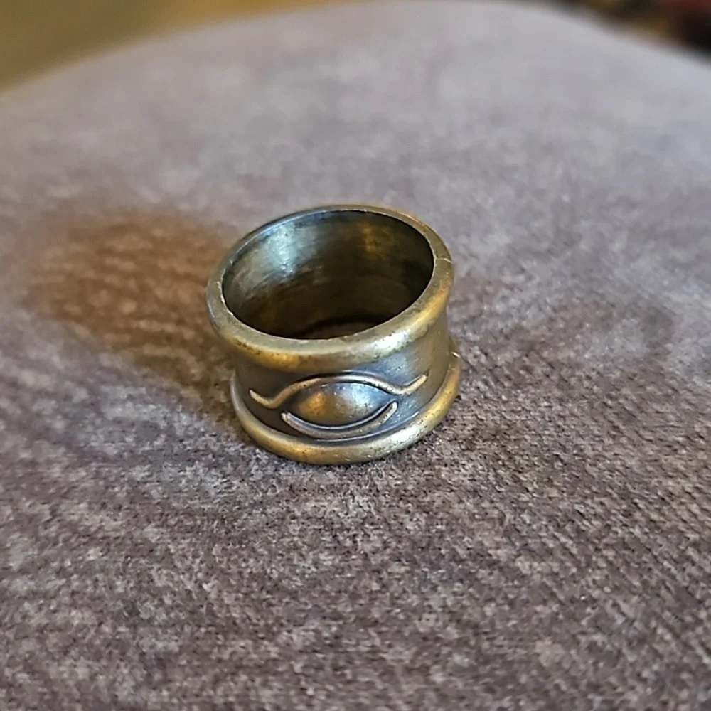 3/$30 Antique Brass Legends of Zelda Ring